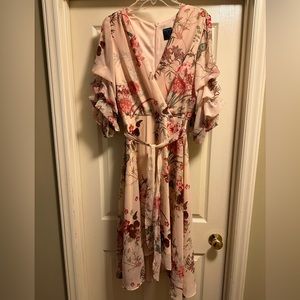 Blush Floral Dress